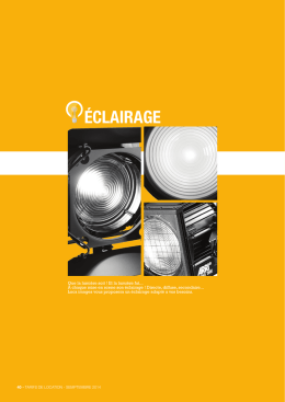 ÉCLAIRAGE - Loca Images