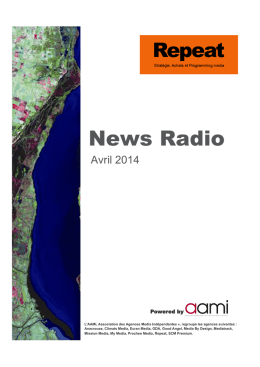 My News Radio - Avril 2014 AAMI.pptx