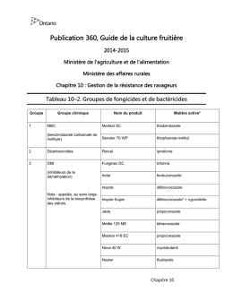 Publication 360, Guide de la culture fruitière