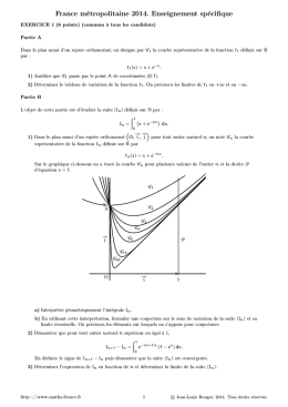 Enoncé et corrigé pdf - Maths