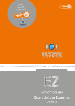 gamme EZ - Bernard Controls