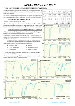 analyse spectrale rmn