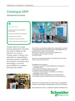 Catalogue OEM - Schneider Electric