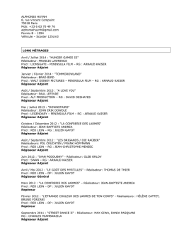 Relais A42 Notice de raccordement