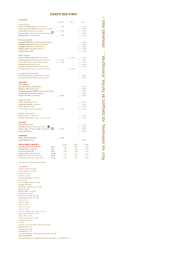 (Carte des vins et boissons 2014 sans mill\351sime.xls)