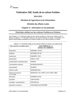 Publication 360, Guide de la culture fruitière