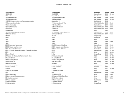 Catalogue 2014 de A à Z - Swank Films Distribution