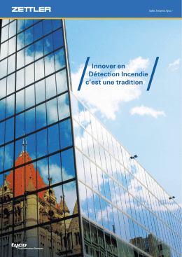 t&eacute;l&eacute;charger une version PDF de la brochure ZETTLER produit