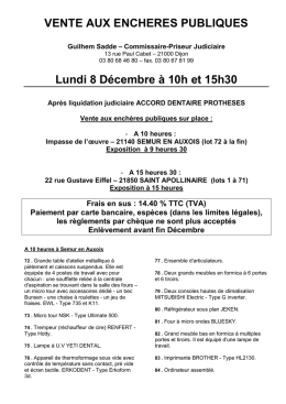 vte 08.12 ADP - Interencheres