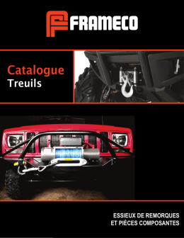 Treuils - Frameco