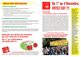 POSTAUX - 4 PAGES CANDIDATS - Syndicat CGT Postaux de Paris