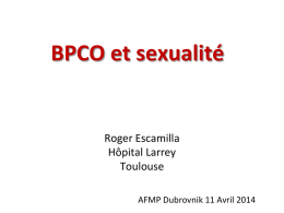 BPCO et sexualité