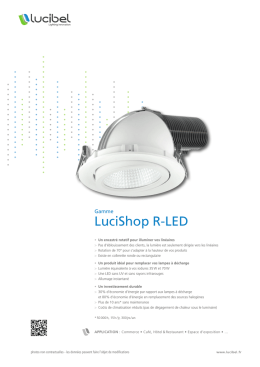 LuciShop R-LED rectangle 40W