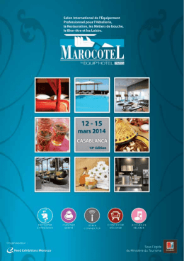 Catalogue Marocotel 2014