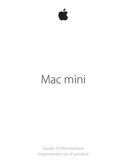 Mac mini - Support