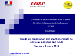 Nantes – 7 mars 2014 - Ministère de la santé