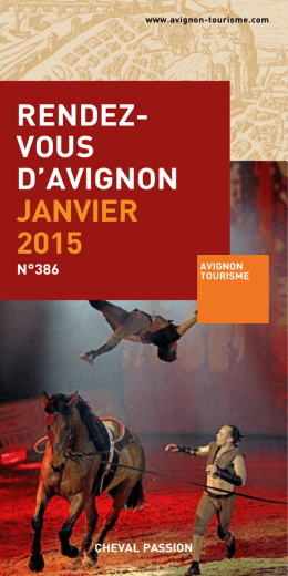 Avignon en janvier 2015