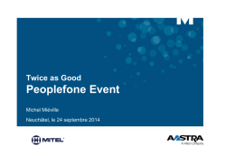 AASTRA - MITEL VoIP Event 24.09.2014