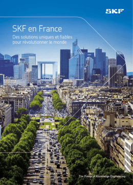 Brochure SKF en France