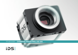 caméras industrielles ids - IDS Imaging Development Systems GmbH