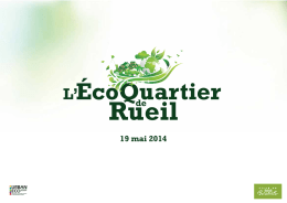 ÉcoQuartier - Mairie de Rueil