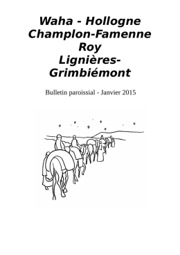 Grimbiémont - Hollogne - Lignières - Roy et Waha