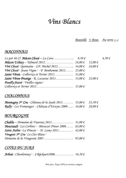 plaquette téléchargeable - Restaurant Les Vallons