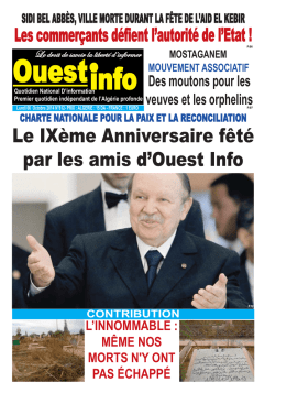 Lundi 06 Octobre 2014 - Ouest-info