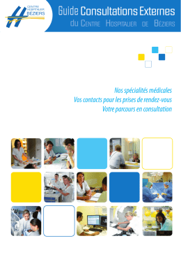 Guide des consultations externes
