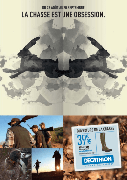 19&euro;95 - la chasse est une obsession