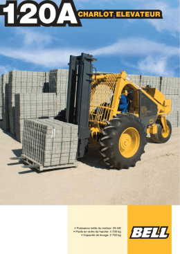 120A Forklift FRENCH