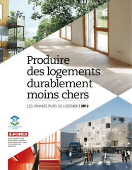 LES GRANDS PARIS DU LOGEMENT 2012