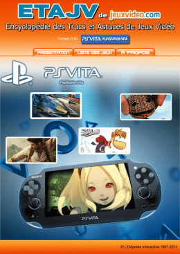 Astuces Solution ETAJV Vita Games