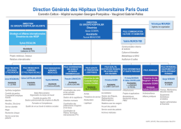 Direction Générale des Hôpitaux Universitaires Paris Ouest