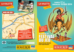 Programme - Ville de La Valette-du-Var