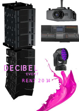 decibel event rent 2014