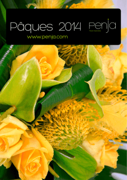 Catalogue Pâques 2014