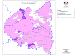 Carte des communes sans RLP - DRIEE Ile-de