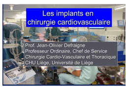 Actualité sur les implants, cœur artificiel Carmat