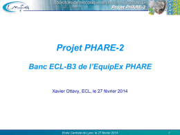 Projet PHARE-2