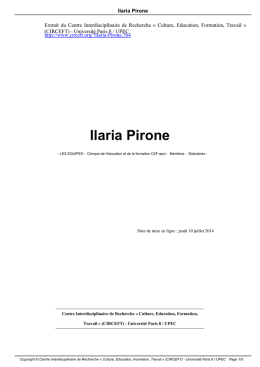 Ilaria Pirone