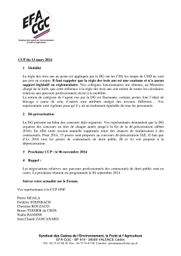 CCP du 12 juin 2014 - EFA-CGC