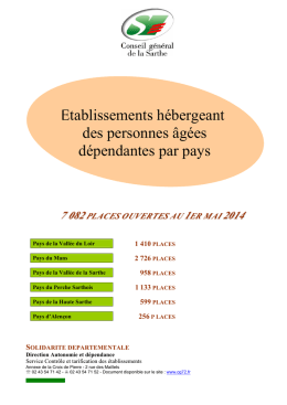 Plaquette des etablissements PA 2014-2