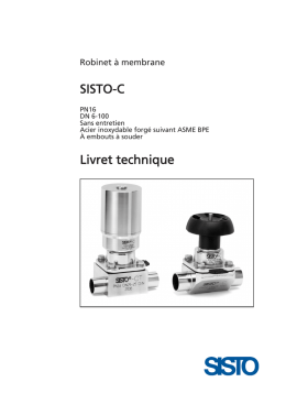 SISTO-C Livret technique
