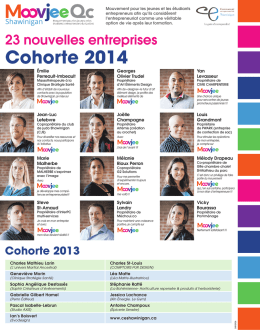 Cohorte 2014 - Transcontinental
