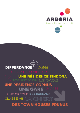Brochure Arboria telechargeable