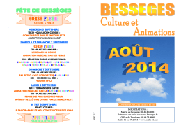 Août 2014 - Bessèges