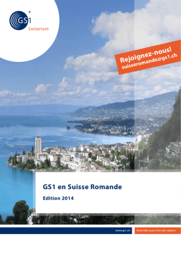 Flyer GS1 en Suisse Romande 2014