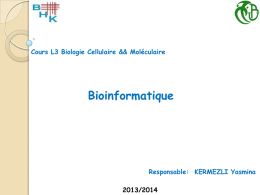 Bioinformatique