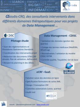 Data Management - CDISC